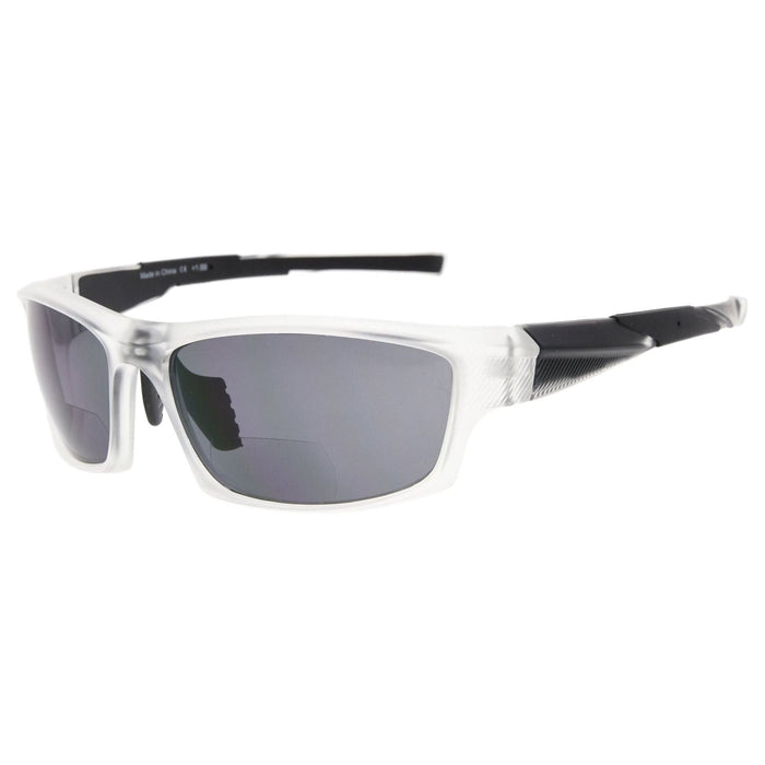 Eyekeeper.Com - Tr90 Full Rim Bifocal Sunglasses Rectangle Readers Sg904