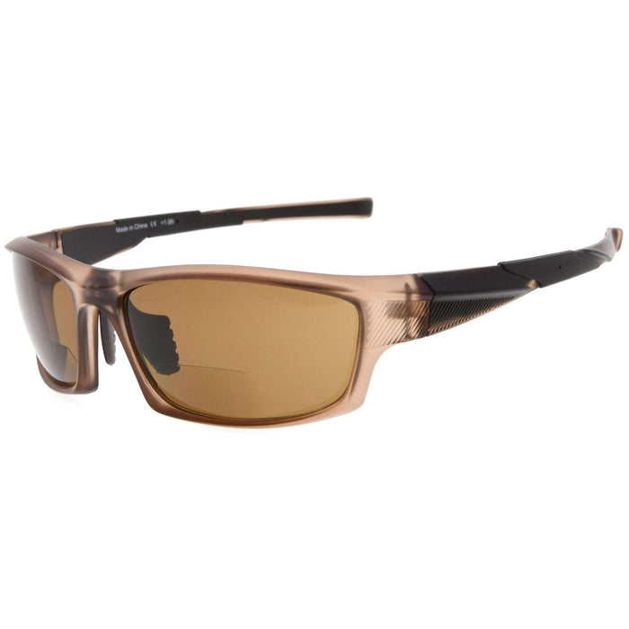 Eyekeeper.Com - Tr90 Full Rim Bifocal Sunglasses Rectangle Readers Sg904