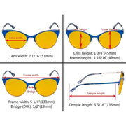 eyekeeper.com Full-rim Blue Light Blocking Eyeglasses LX19042-BB90 Eyeglasses