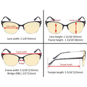 eyekeeper.com Full-rim Blue Light Blocking Eyeglasses LX19043-BB60 Eyeglasses