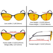 eyekeeper.com Full-rim Blue Light Blocking Eyeglasses LX19043-BB90 Eyeglasses