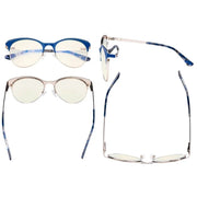 eyekeeper.com Full-rim Blue Light Filter Eyeglasses LX19042-BB40 Eyeglasses