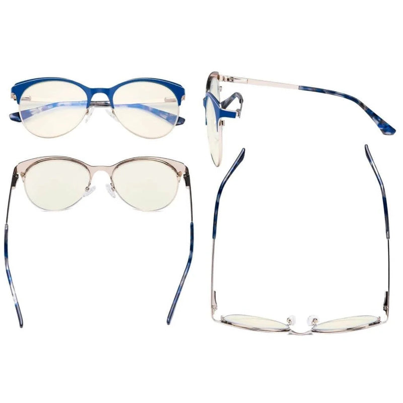 eyekeeper.com Full-rim Blue Light Filter Eyeglasses LX19042-BB40 Eyeglasses
