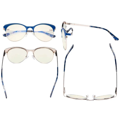 eyekeeper.com Full-rim Blue Light Filter Eyeglasses LX19042-BB40 Eyeglasses