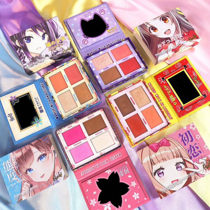 Rude Cosmetics Manga Face Palette Face Palette
