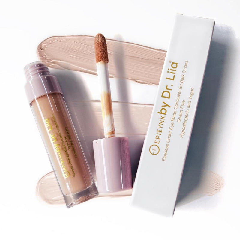 EpiLynx Flawless Matte Concealer – Vegan, Gluten-Free, Full Coverage & Long-Wearing foundation