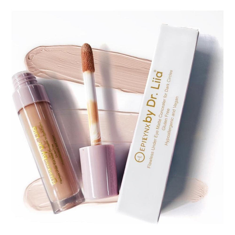 EpiLynx Flawless Matte Concealer – Vegan, Gluten-Free, Full Coverage & Long-Wearing foundation