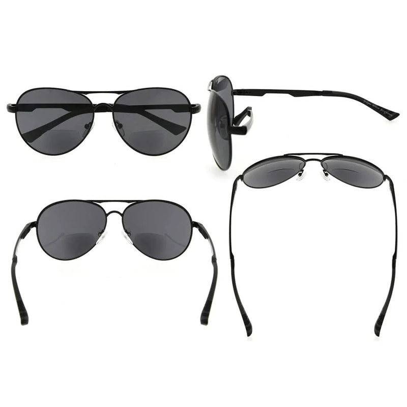 eyekeeper.com Funky Bifocal Sunglasses Pilot Style Bifocal Sunshine Readers SG803 Sunglasses