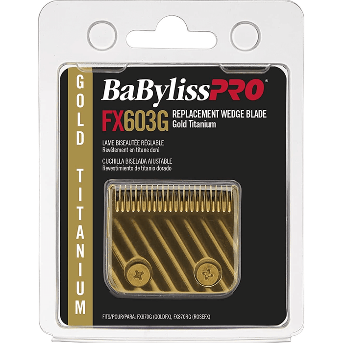 Babylisspro Gold Titanium Wedge Replacement Blade #Fx603G