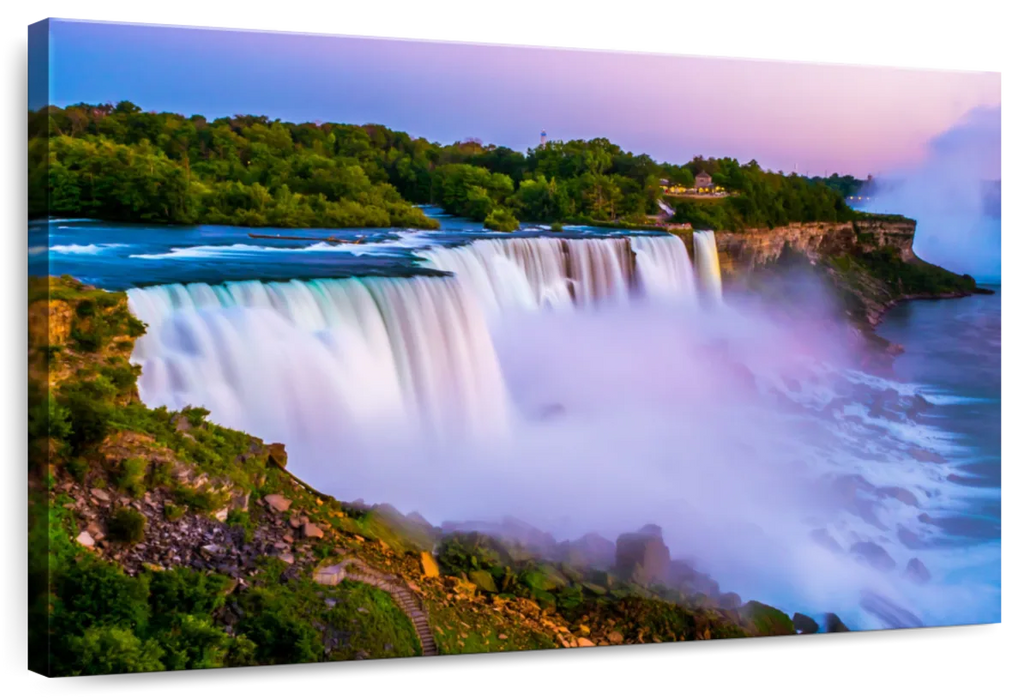 Evening At Niagara Falls Wall Art