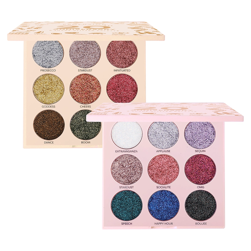 Profusion Cosmetics 20th Anniversary Pressed Glitter Palette Eyes