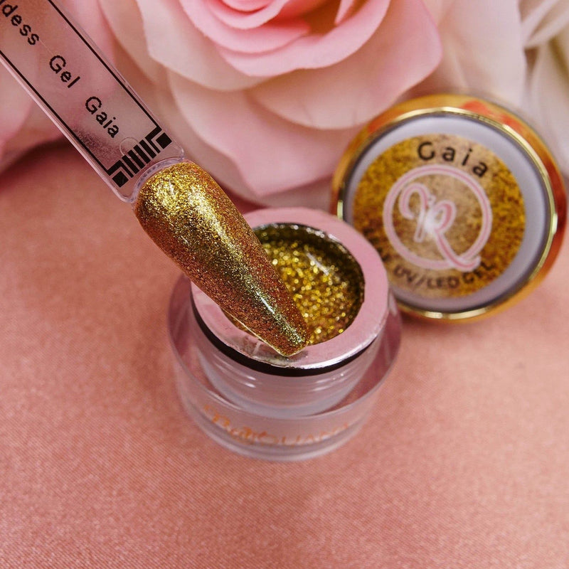 Red Iguana LLC Gaia Greek Goddess Gel Nail Art