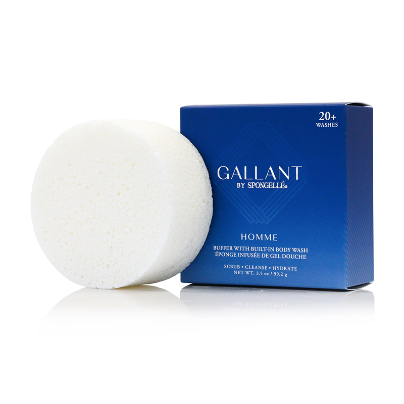 Spongellé 20+ Men's Gallant Buffer Body Wash Infused Buffer