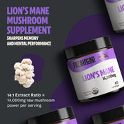 FreshCap Mushrooms Organic Lion’s Mane Mushroom Powder Powder