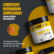 FreshCap Mushrooms Cordyceps Mushroom Extract Powder Powder