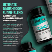 FreshCap Mushrooms Organic Mushroom Complex Supplement Capsules Capsules
