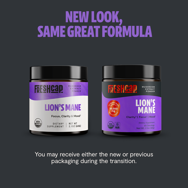 FreshCap Mushrooms Organic Lion’s Mane Mushroom Powder Powder