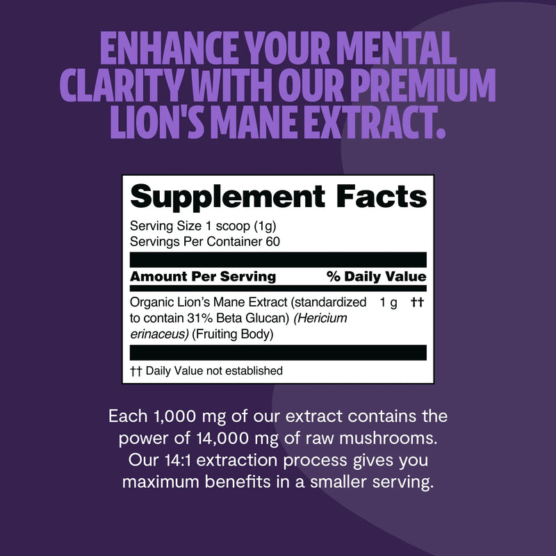FreshCap Mushrooms Organic Lion’s Mane Mushroom Powder Powder