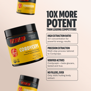 FreshCap Mushrooms Cordyceps Mushroom Extract Powder Powder