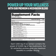 FreshCap Mushrooms Organic Mushroom Complex Supplement Capsules Capsules