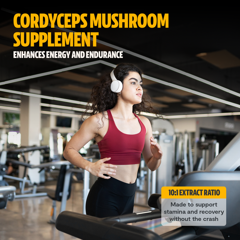 FreshCap Mushrooms Cordyceps Mushroom Extract Powder Powder