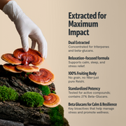 FreshCap Mushrooms Organic Reishi Mushroom Capsules Capsules