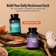 FreshCap Mushrooms Organic Mushroom Complex Supplement Capsules Capsules