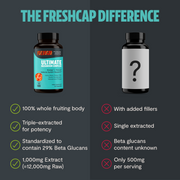 FreshCap Mushrooms Organic Mushroom Complex Supplement Capsules Capsules