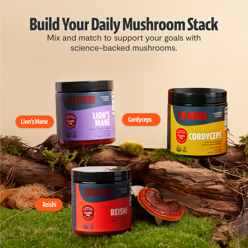 FreshCap Mushrooms Organic Reishi Mushroom Powder Powder