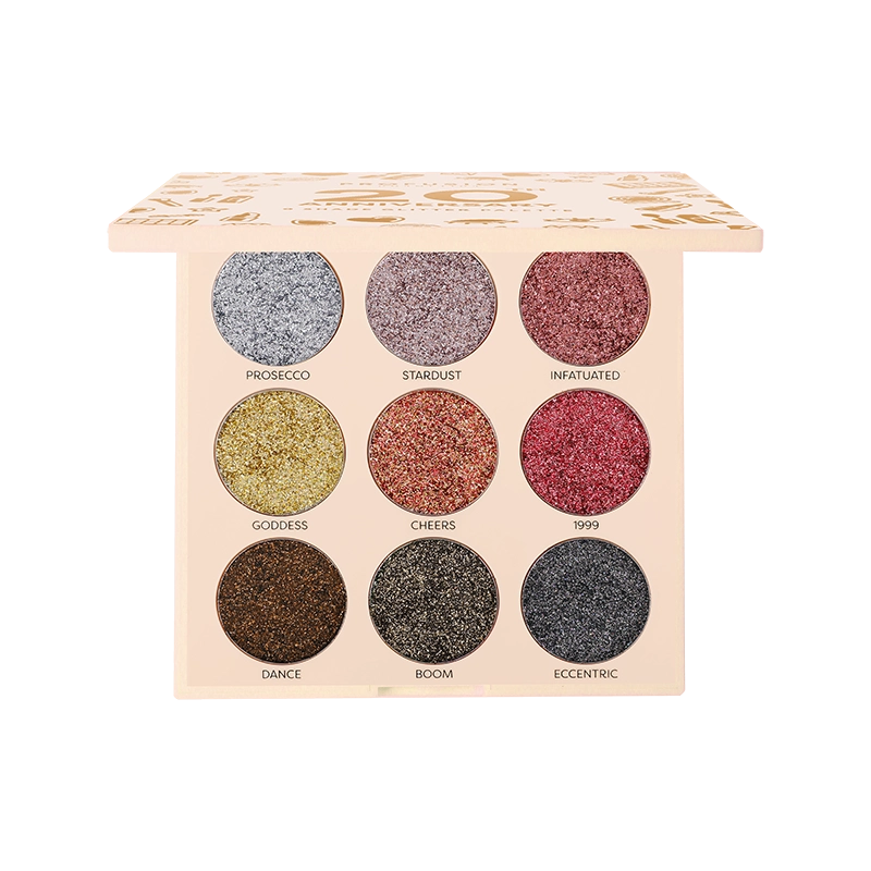 Profusion Cosmetics 20th Anniversary Pressed Glitter Palette Eyes