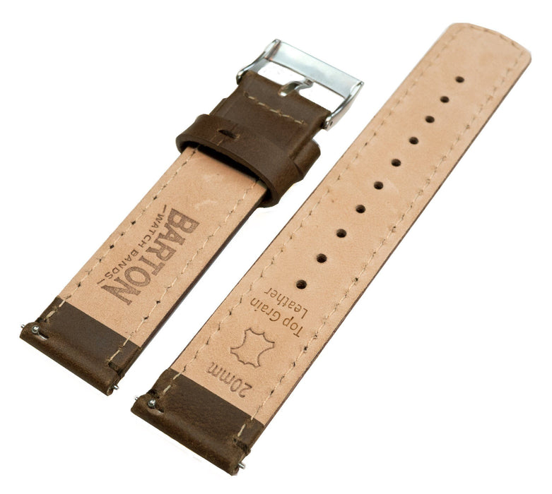 Saddle Leather Stitching Watch Band