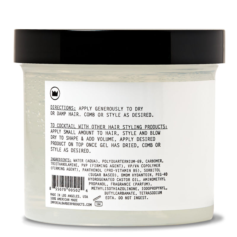 Imperial Barber Products Gel Pomade - 12 oz Hair