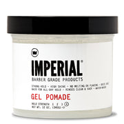 Imperial Barber Products Gel Pomade - 12 oz Hair
