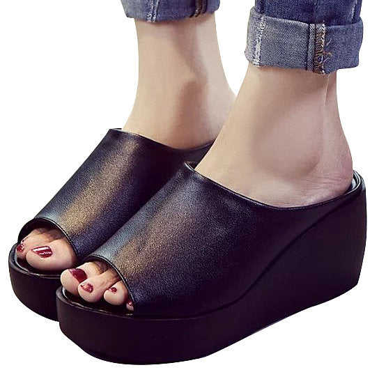 Fiji Platform Wedges Fabulous And Minimal by VistaShops