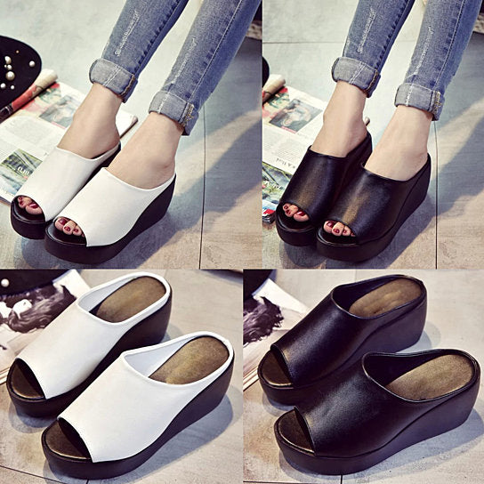 Fiji Platform Wedges Fabulous And Minimal by VistaShops