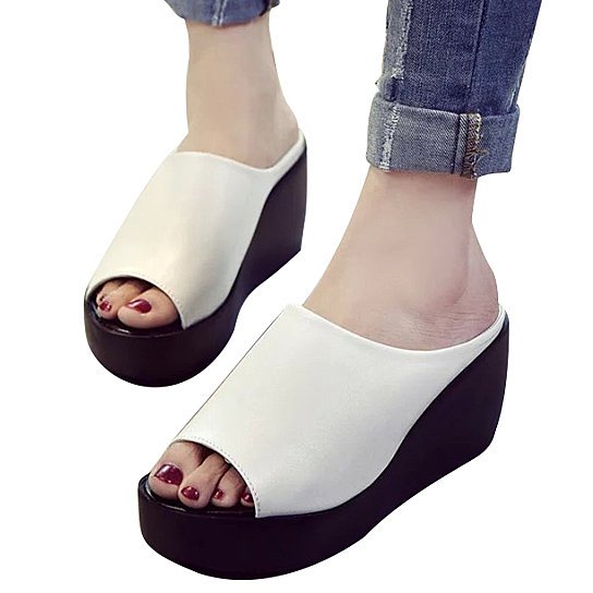 Fiji Platform Wedges Fabulous And Minimal by VistaShops