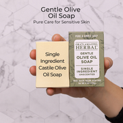 Ora's Amazing Herbal Gentle Olive Oil Soap, Unscented Soap