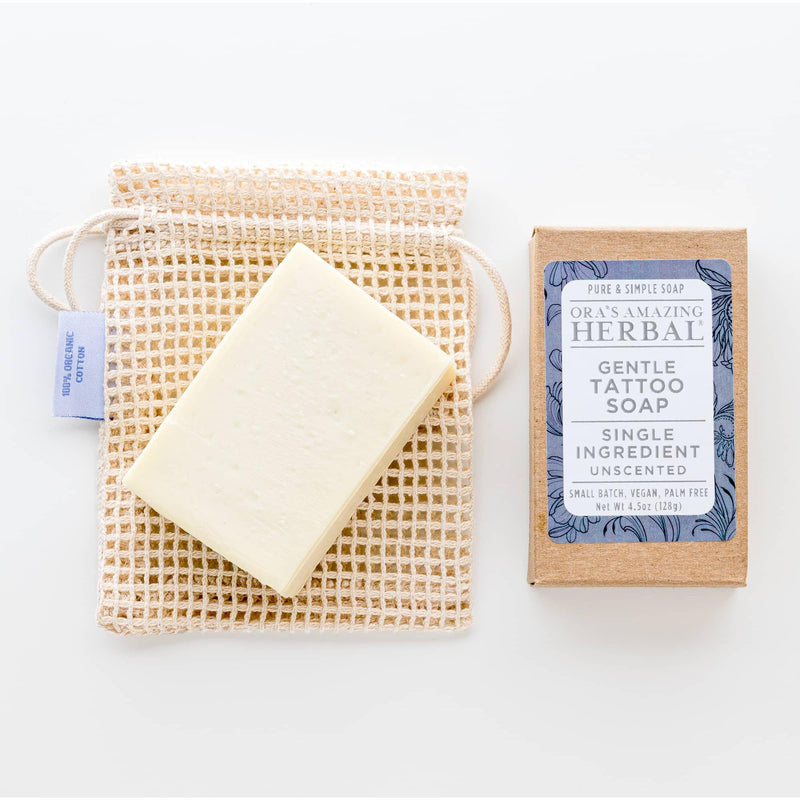 Ora's Amazing Herbal Tattoo Soap, Unscented Soap