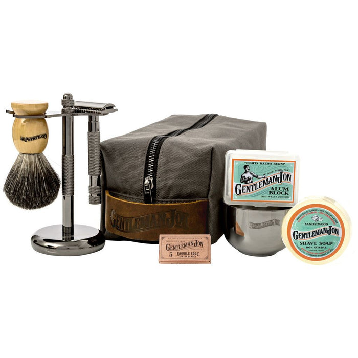 Gentleman Jon Deluxe Wet Shave Kit