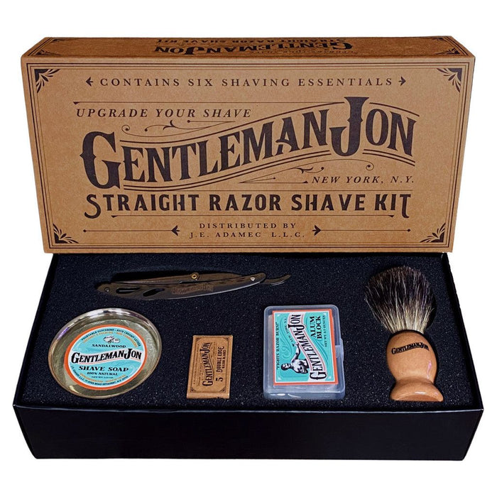 Gentleman Jon Straight Razor Shave Kit