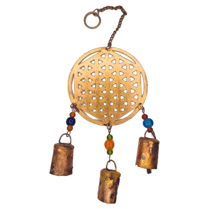 Threddies Geometric Chime With Glass Beads