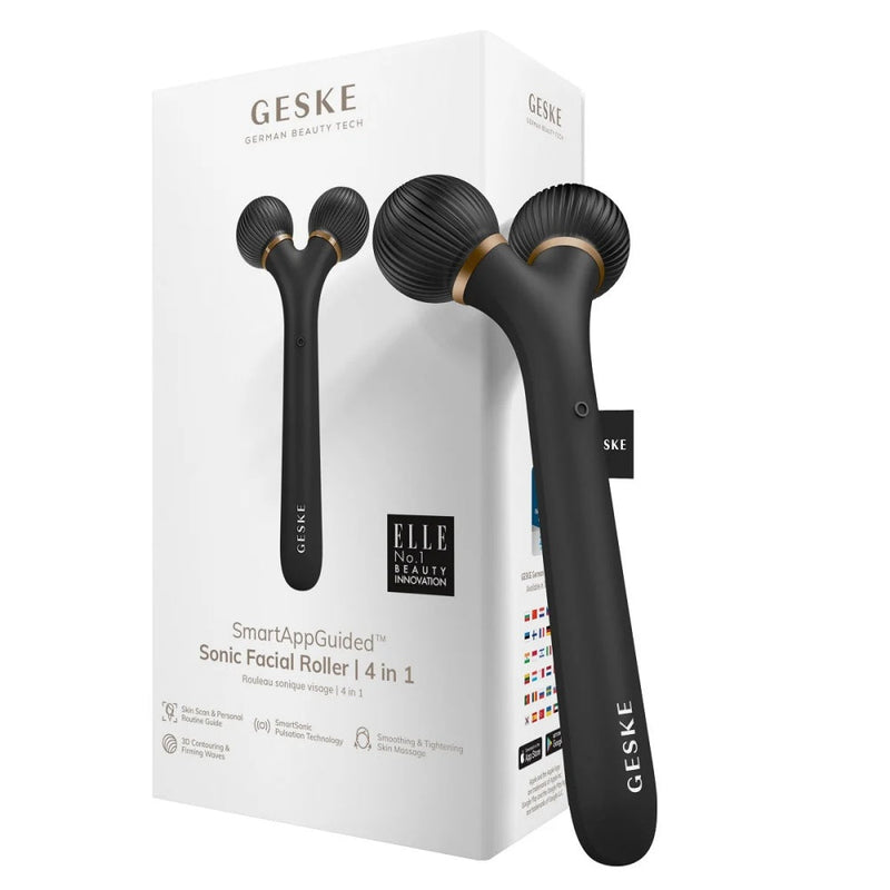 Nava Beauty GESKE Sonic Facial Roller 4 in 1 Gray Sales Lavender Default Title