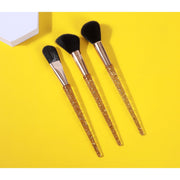 Prolux Cosmetics Gold Flakes 3-Piece Brush Set BRUSH SET
