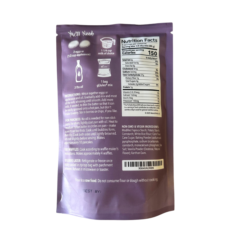 gfJules gfJules Gluten Free Pancake & Waffle Mix