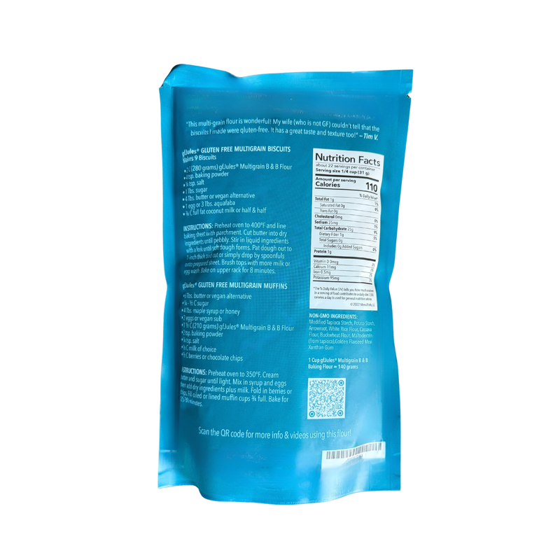 gfJules gfJules Gluten Free Corn-Free Multigrain Biscuit & Breakfast Baking Flour