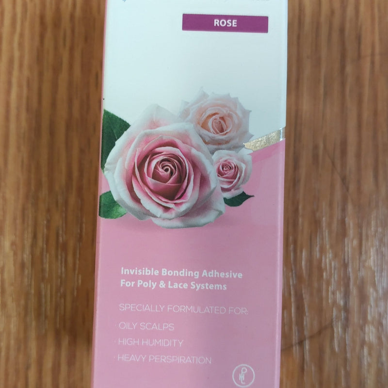 VIP Extensions GhostBond XL Hair Replacement Adhesive - 1.3oz - Invisible Bonding Wig Glue: Extra Moisture Control  Rose Wig Adhesive