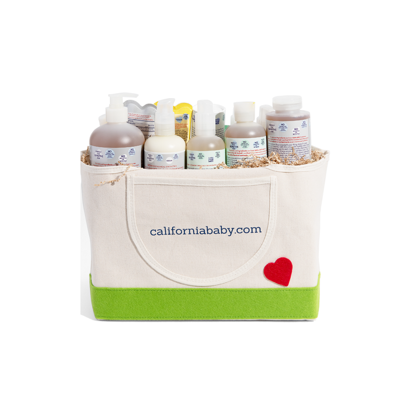 California Baby All the Essentials - Newborn Gift Set Gifts & Totes