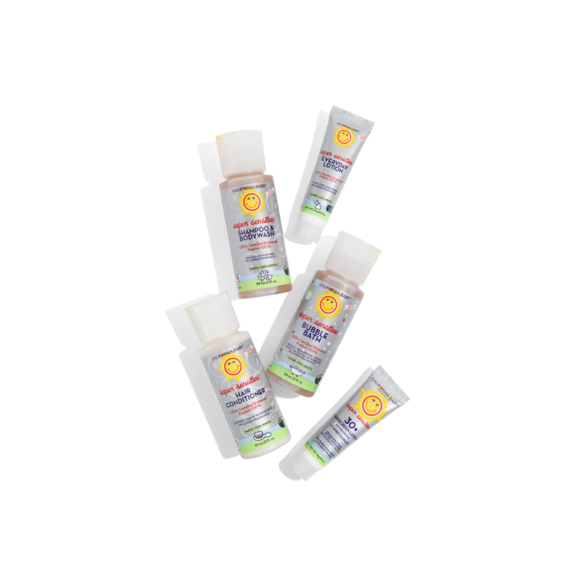 California Baby (No Fragrance) Super Sensitive™ Essentials Kit Samples