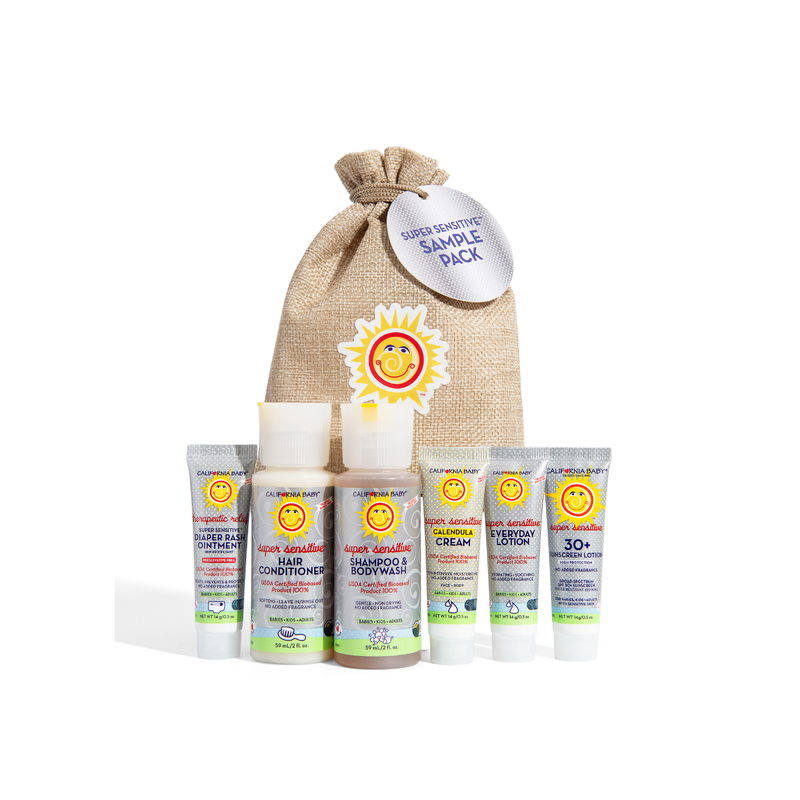 California Baby (No Fragrance) Super Sensitive™ Sample Pack Samples