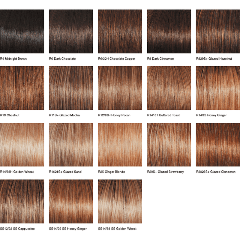 VIP Extensions GILDED 18" - Top Piece by Raquel Welch - 100% Human Hair Hair Topper